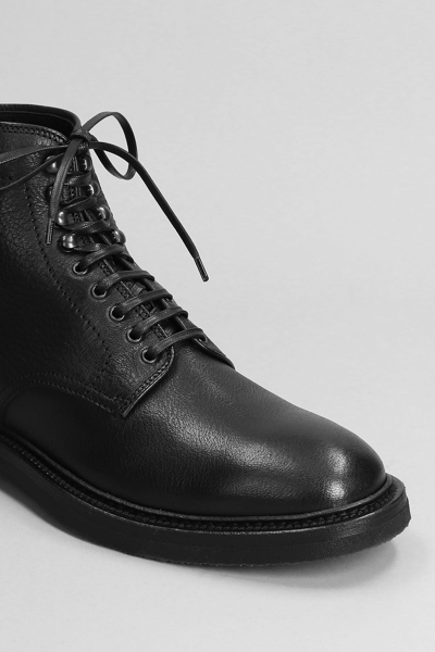 Shop Officine Creative Hopkins Flexi 203 Ankle Boots In Black Leather