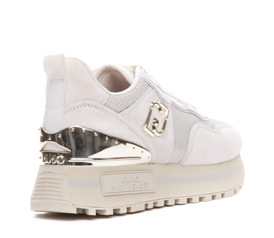 Shop Liu •jo Maxi Wonder 52 Sneakers In White