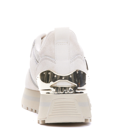 Shop Liu •jo Maxi Wonder 52 Sneakers In White