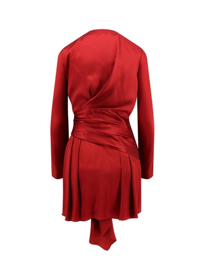Shop Alberta Ferretti Dress In Red
