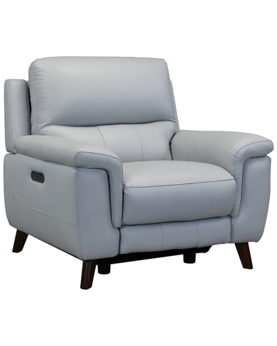 Shop Armen Living Lizette Contemporary Chair In Grey