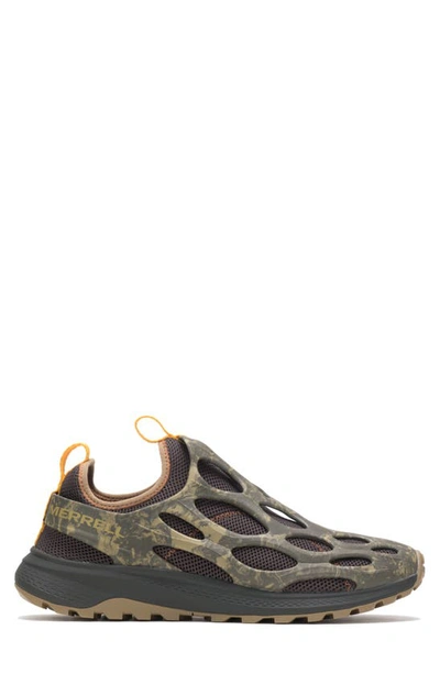 Shop Merrell Hydro Runner Slip-on Sneaker In Olive