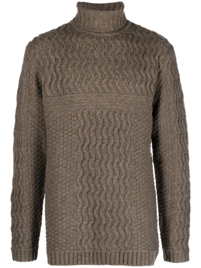 Shop 66 North Brown Bylur Wool Sweater