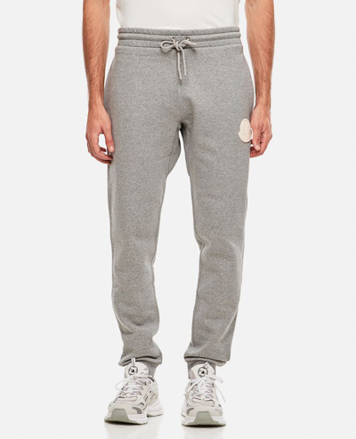 Shop Moncler Sweat Bottoms In Grey