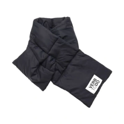 Shop Verb To Do Quilted Scarf Black