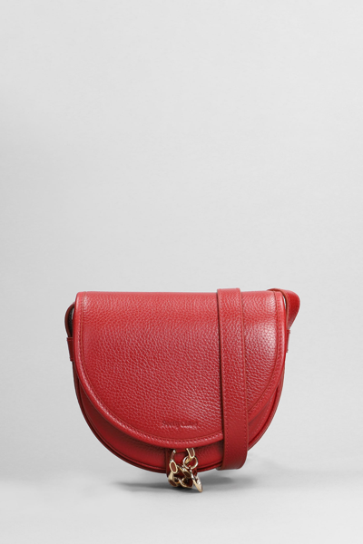 Shop See By Chloé Mara Shoulder Bag In Red Leather
