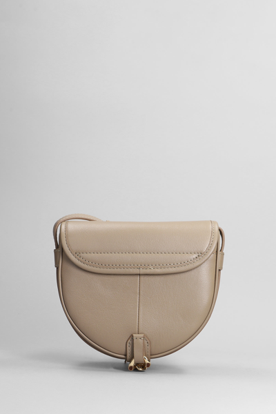 Shop See By Chloé Mara Shoulder Bag In Grey Leather