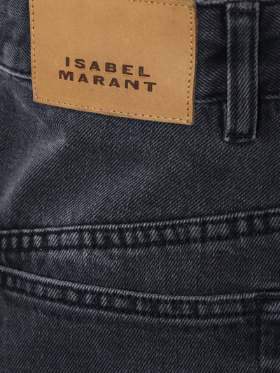 Shop Isabel Marant Vetan Trouser In Black