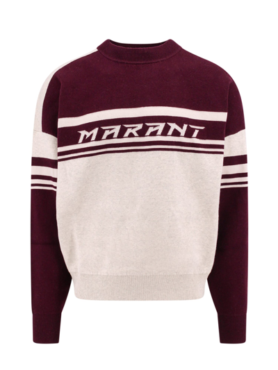 Shop Isabel Marant Colby Sweater In Red