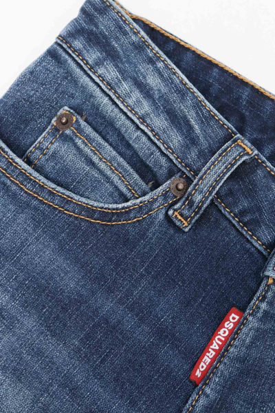 Shop Dsquared2 Boston Jeans In Blue