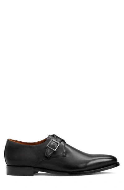 Shop Bruno Magli Vilante Monk Strap Shoe In Black
