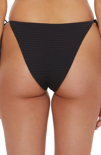 Shop Isabella Rose Maza Tie Side Bikini Bottoms In Black