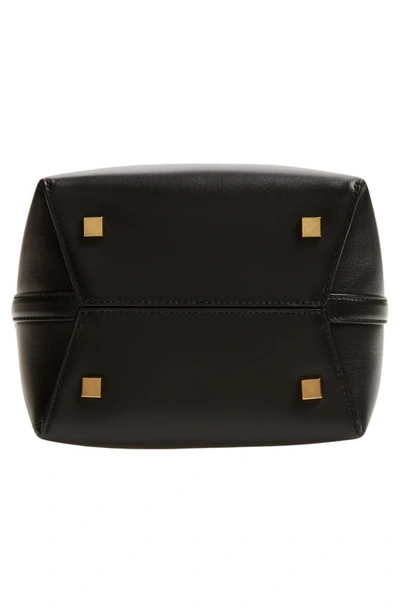 Shop Saint Laurent Small Le 37 Leather Bucket Bag In Noir