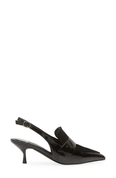 Shop Jeffrey Campbell Literature Pointed Toe Pump In Black Box Combo