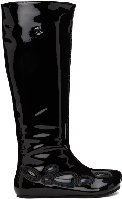 Shop Rombaut Ssense Exclusive Black Alien Barefoot Boots