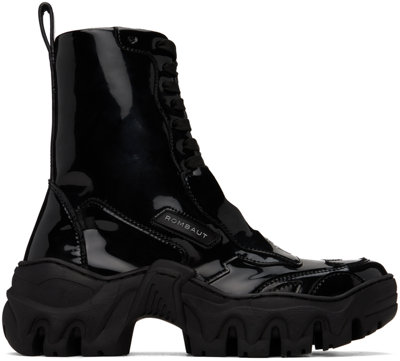 Rombaut Boccaccio Ii Lace Up Boot In Black Patent