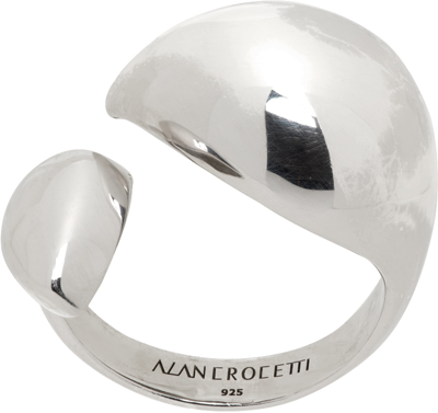 Shop Alan Crocetti Silver Blown Alien Ring