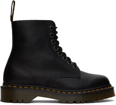 Shop Dr. Martens' Black 1460 Pascal Bex Boots In Black Pisa
