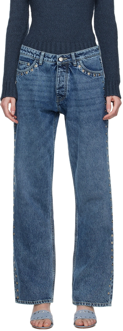 Shop Paloma Wool Blue Crowd Jeans In C/830 Denim