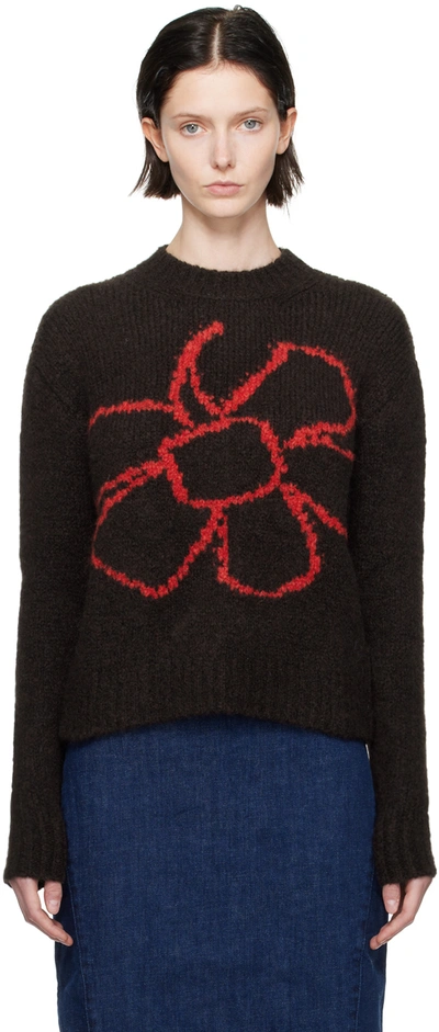 Shop Paloma Wool Brown Floreke Sweater In C/323 Brown