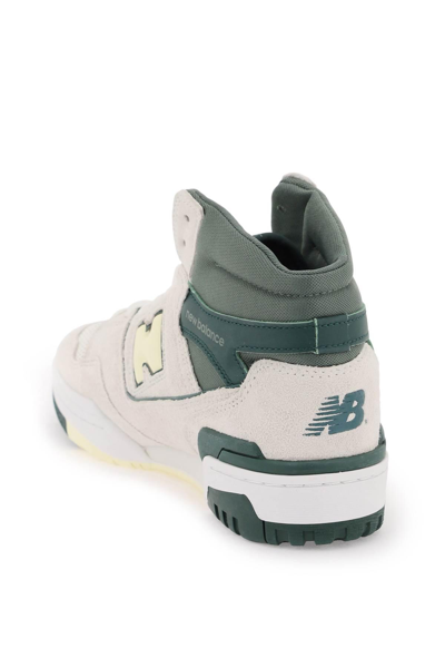 Shop New Balance 650 Sneakers In Grey,green