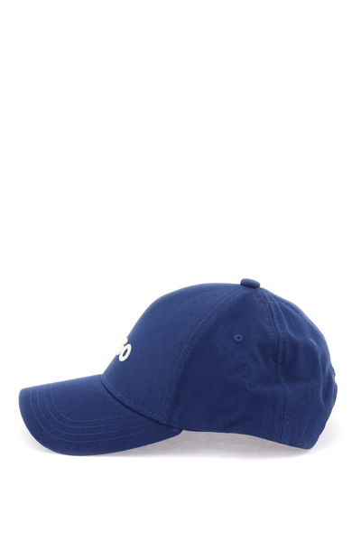 Shop Hugo Baseball Cap With Embroidered Logo In Blue