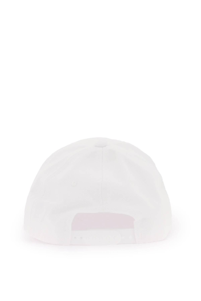 Shop Hugo Baseball Cap With Embroidered Logo In White