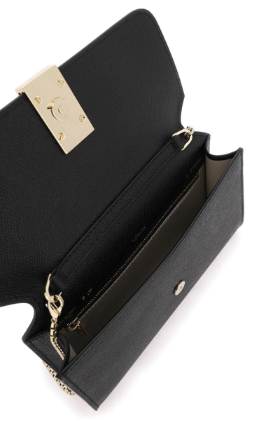 Shop Valextra Nolo Mini Bag In Black