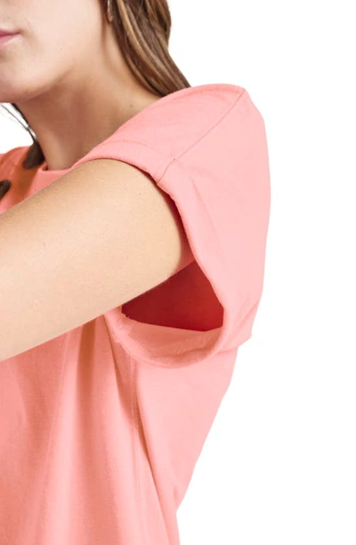 Splendid Skye Cuffed Tee In Terra
