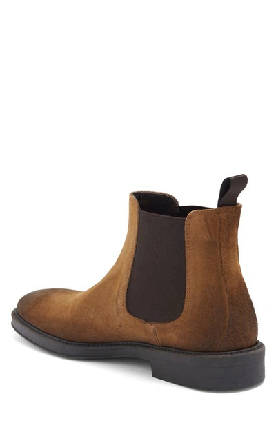 Shop To Boot New York Wilford Chelsea Boot In Velour Sport Sigaro
