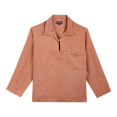 Shop Vilebrequin Shirt In Orange