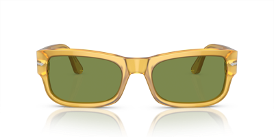 Persol Rectangular-frame Sunglasses In Green
