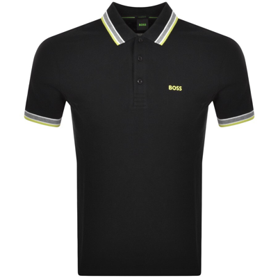 Shop Boss Athleisure Boss Paddy Polo T Shirt Black