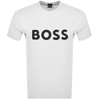 Shop Boss Athleisure Boss Tee 1 T Shirt White