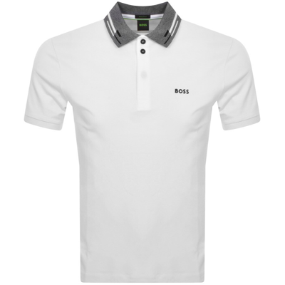 Shop Boss Athleisure Boss Paddy Polo 1 T Shirt White
