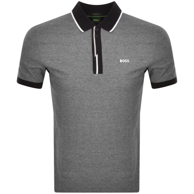 Shop Boss Athleisure Boss Paddy 3 Polo T Shirt Black
