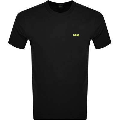 Shop Boss Athleisure Boss Logo Crew Neck T Shirt Black