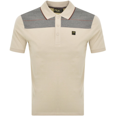 Fila t hotsell shirt beige