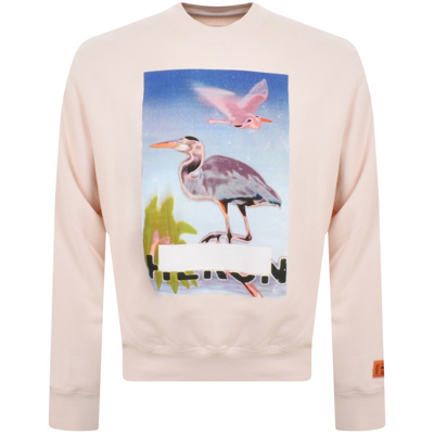 Shop Heron Preston Heron Censored Sweatshirt Pink