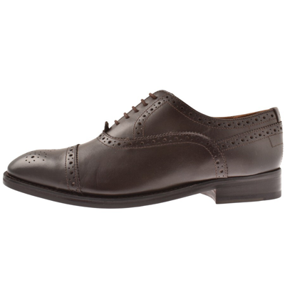 Shop Ted Baker Arniie Brogues Shoes Brown