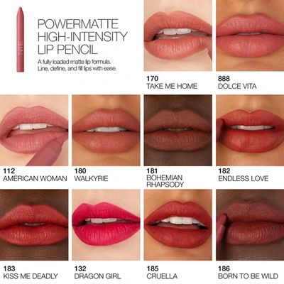 Shop Nars Powermatte High-intensity Long-lasting Lip Pencil In Kiss Me Deadly