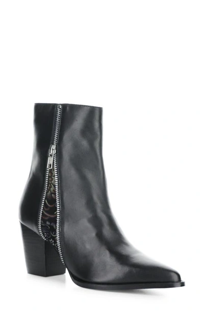 Shop Bos. & Co. Tallon Bootie In Black Leather