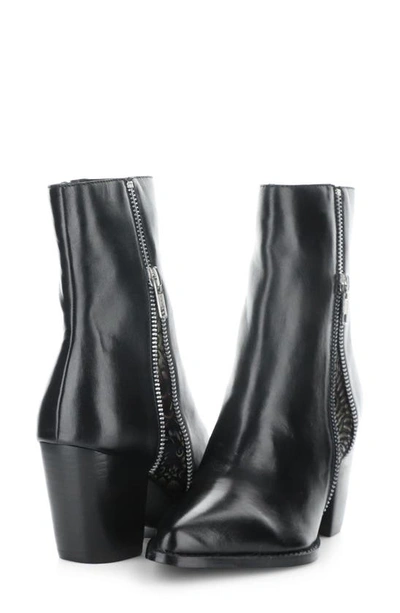 Shop Bos. & Co. Tallon Bootie In Black Leather