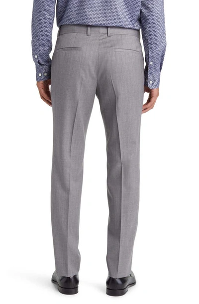 Shop Hugo Boss Boss Genius Slim Fit Wool Suit Pants In Charcoal Grey