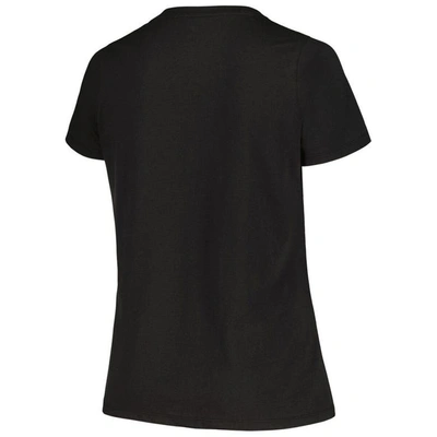 Shop Profile Black/heather Gray New York Yankees Plus Size T-shirt Combo Pack