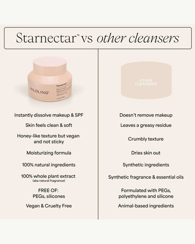 Shop Wildling Starnectar Barrier Protect Marshmallow Jelly Cleanser