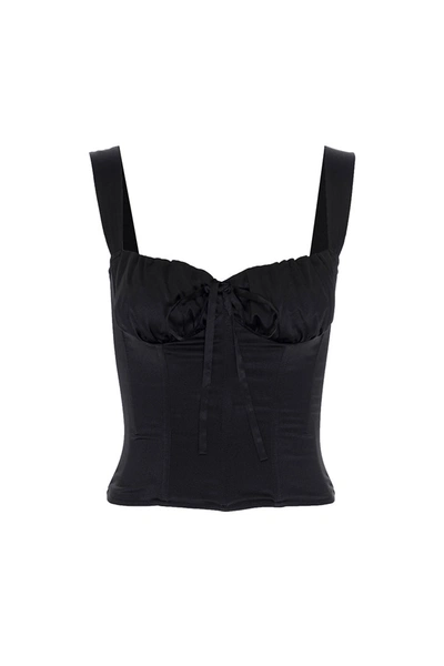 Shop Cor.e Agnes Corset In Black