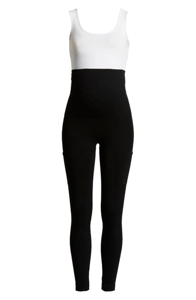 Preggo Leggings Cradle Your Bump Maternity Leggings In Black