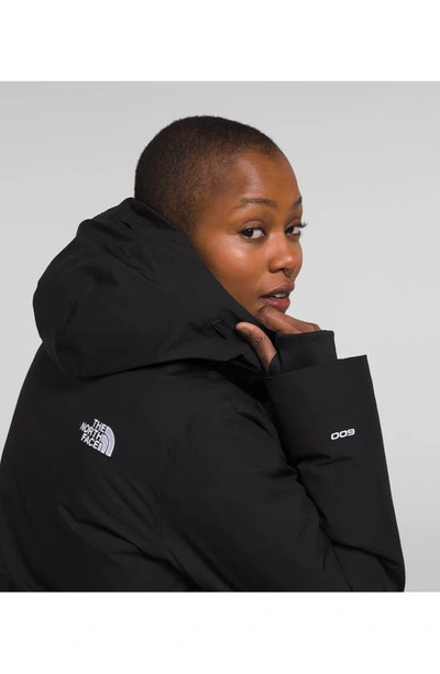 Shop The North Face Arctic Waterproof 600-fill-power Down Parka With Faux Fur Trim In Tnf Black