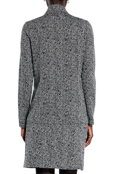 Shop Nic + Zoe Nic+zoe Etched Tweed Blazer In Black Multi